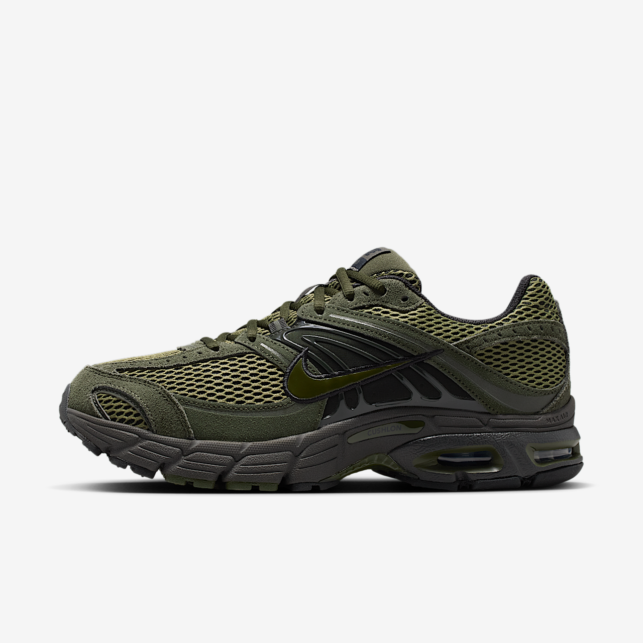 Nike Air Max sneaker Sequoia/Zwart/Newsprint/Cargo Khaki