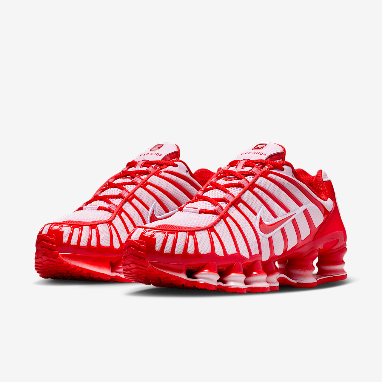 Nike Nike Shox sneaker Pink Foam/Wit/Habanero Red