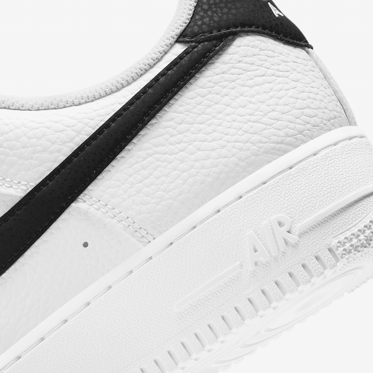 Nike Air Force 1 sneaker Wit/Zwart