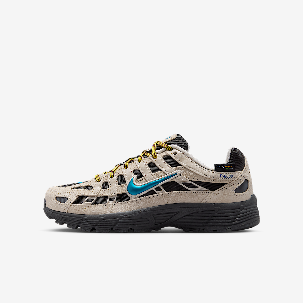 Nike P-6000 sneaker Light Orewood Brown/Lightning/Phantom/Green Abyss