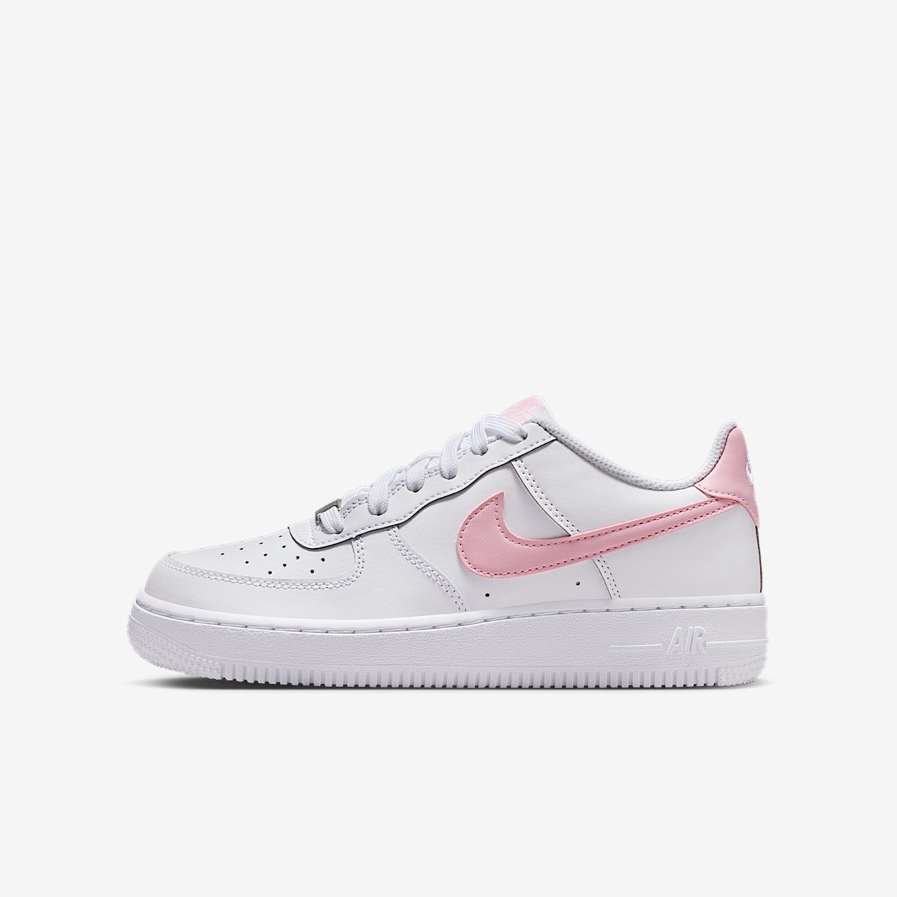 Nike Air Force 1 sneaker Wit/Wit/Medium Soft Pink