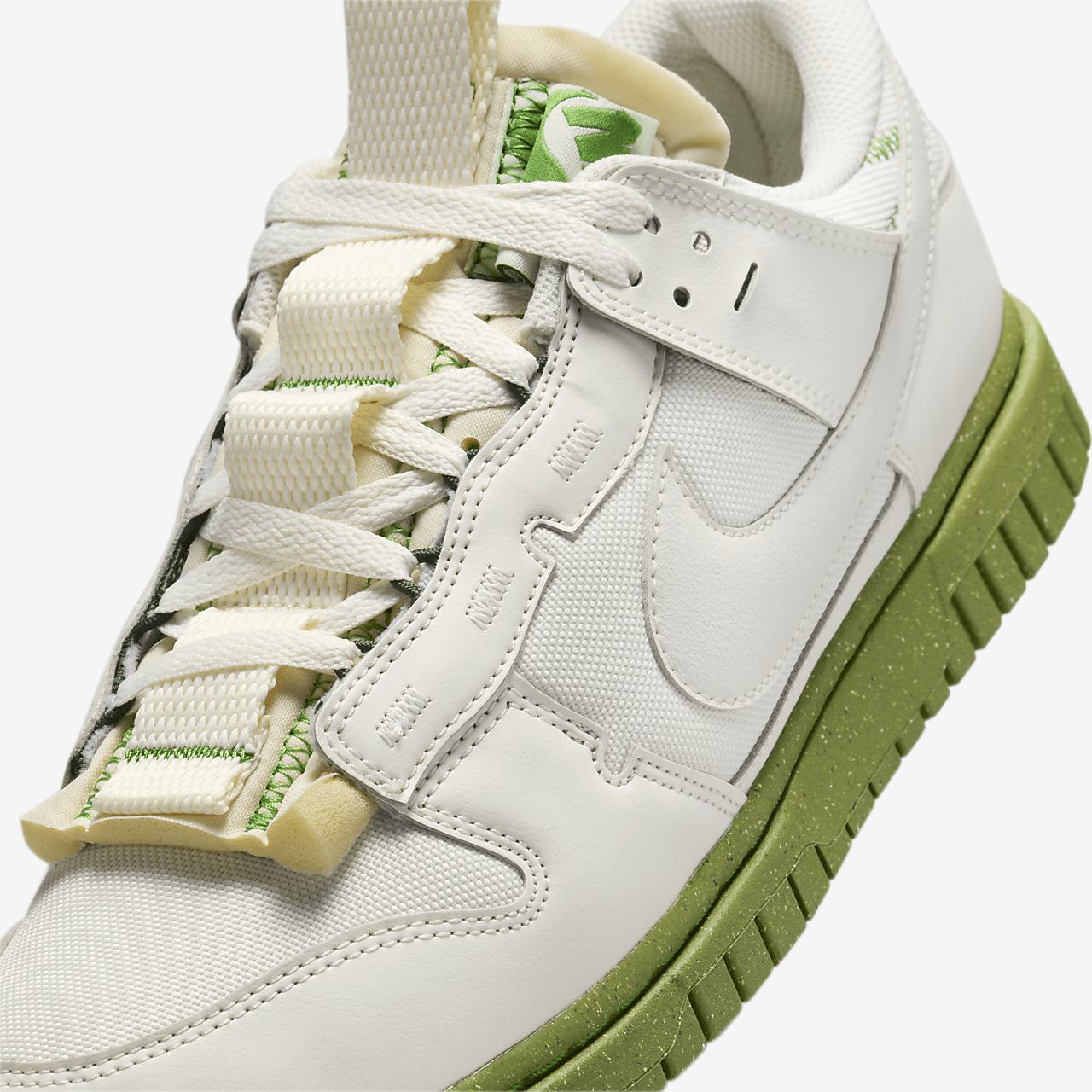 Nike Dunk Low sneaker Phantom/Chlorophyll/Earth/Phantom