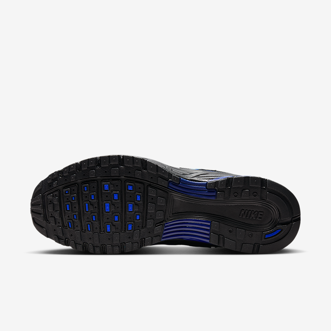 Nike P-6000 sneaker Zwart/Anthracite/Blue Void/Racer Blue