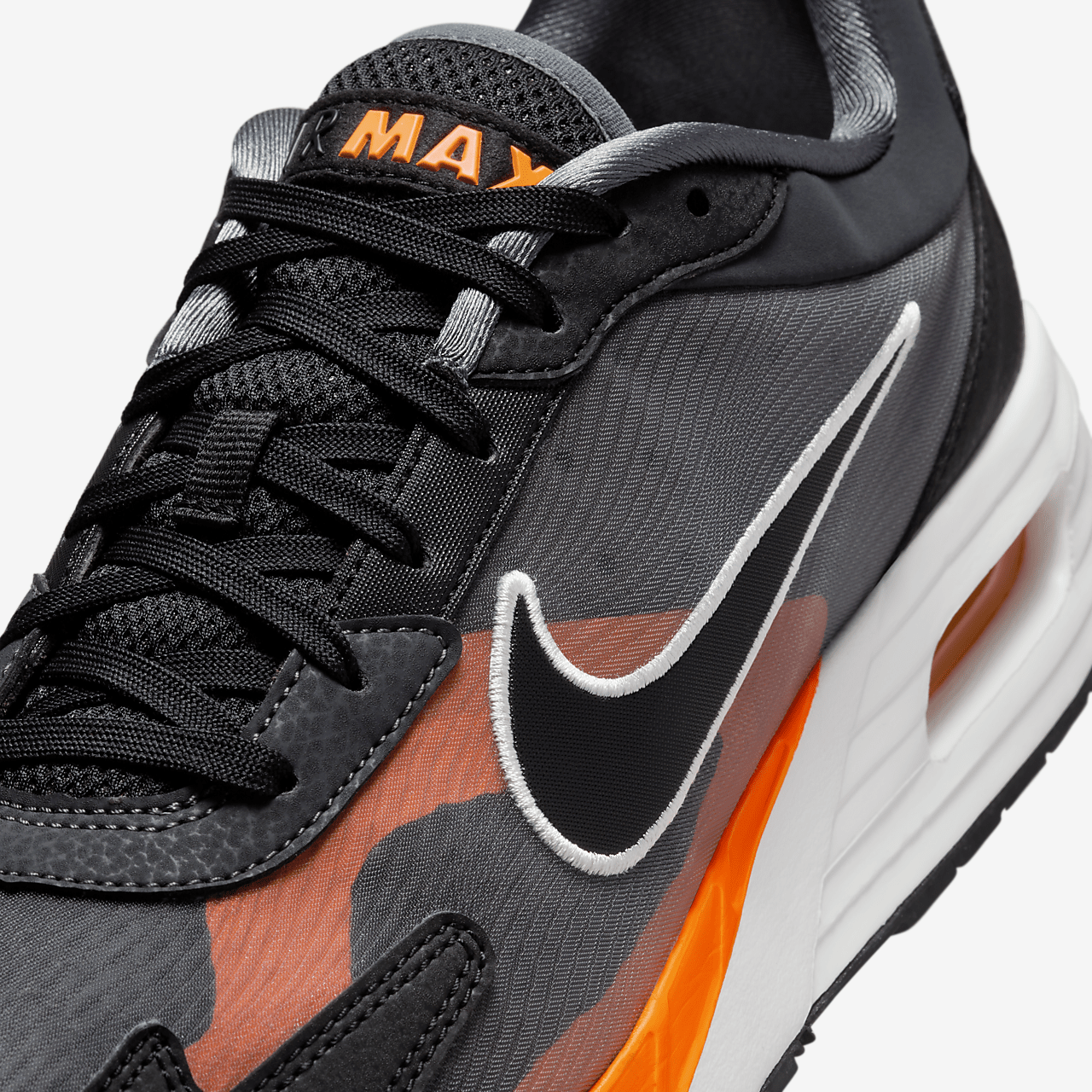 Nike Air Max sneaker Anthracite/Total Orange/Summit White/Zwart