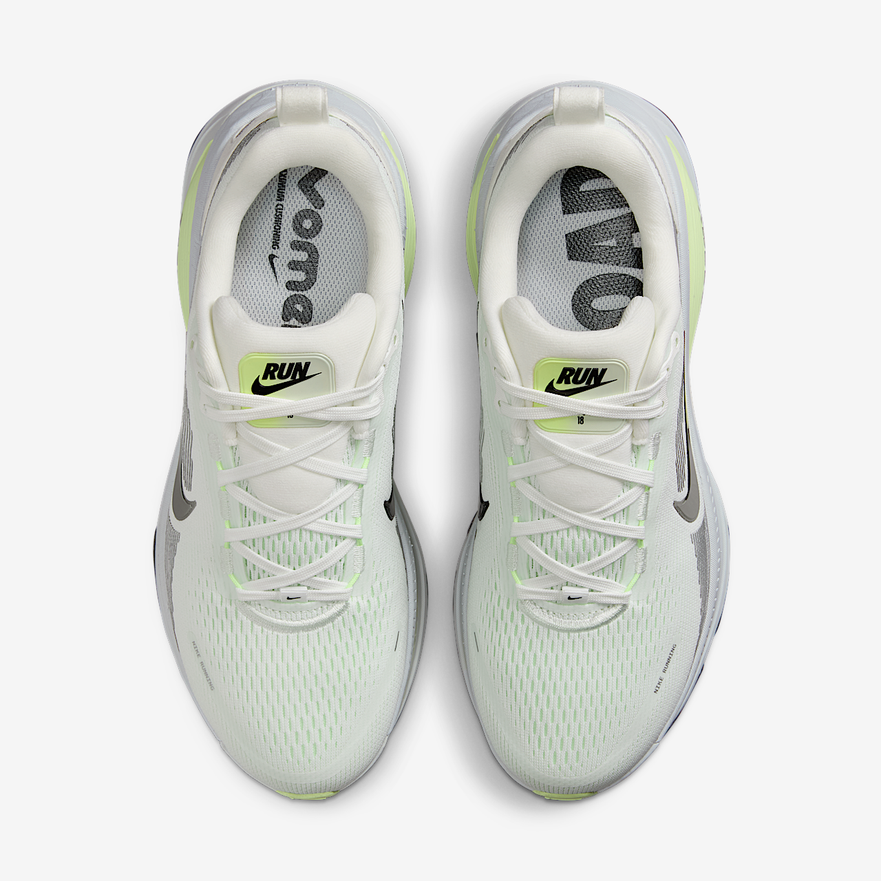 Nike Vomero sneaker Summit White/Barely Volt/Light Silver/Zwart