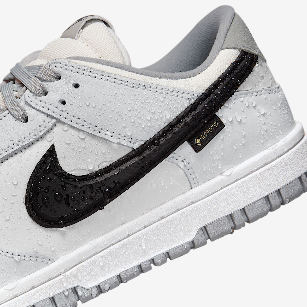 Nike Dunk Low sneaker Summit White/Off White/Light Smoke Grey/Zwart
