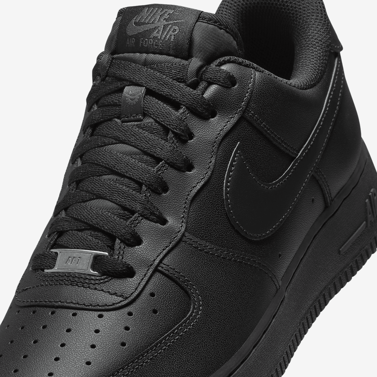 Nike Air Force 1 sneaker Zwart/Zwart/Zwart