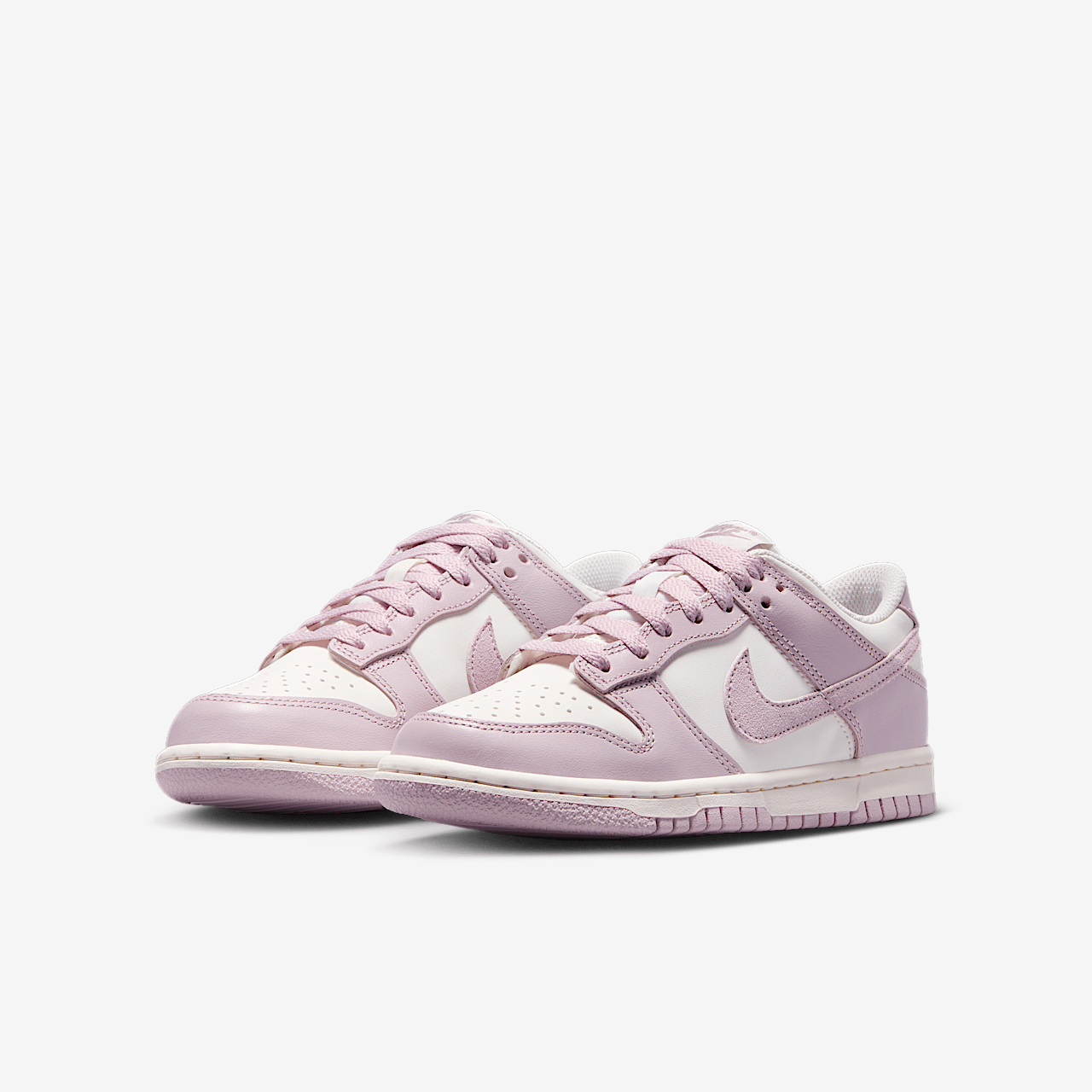 Nike Dunk Low sneaker Sail/Enigma Stone/Particle Rose