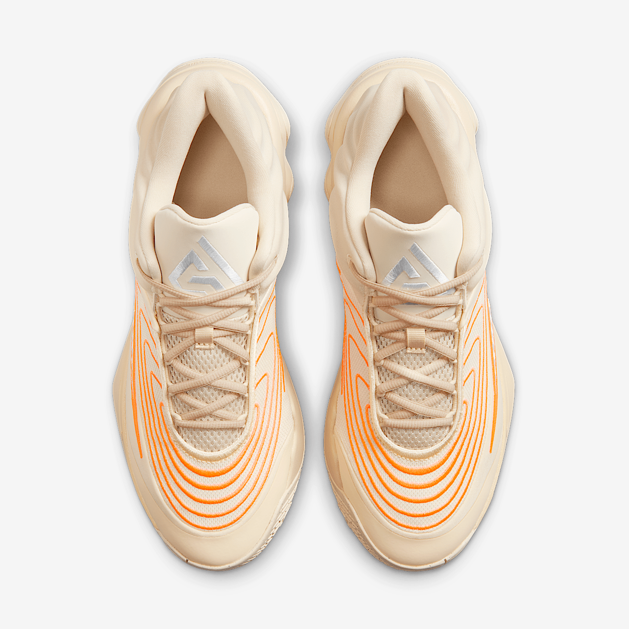 Nike  sneaker Light Khaki/Alabaster/Total Orange/Wit
