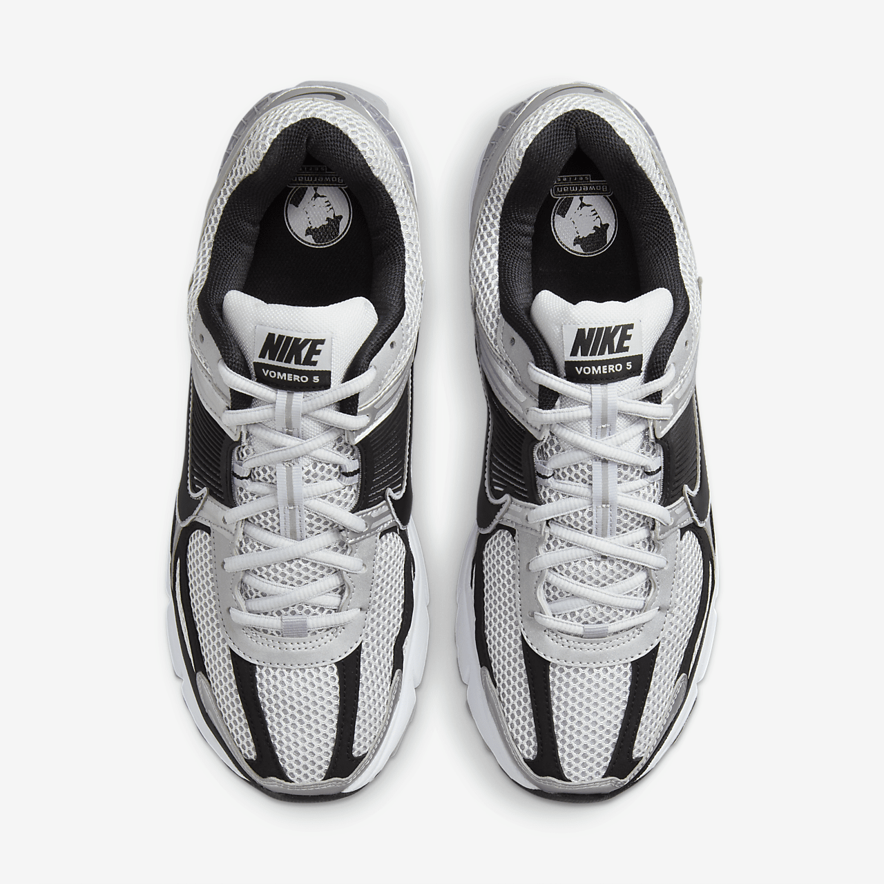 Nike  sneaker Metallic Silver/Pure Platinum/Wit/Zwart
