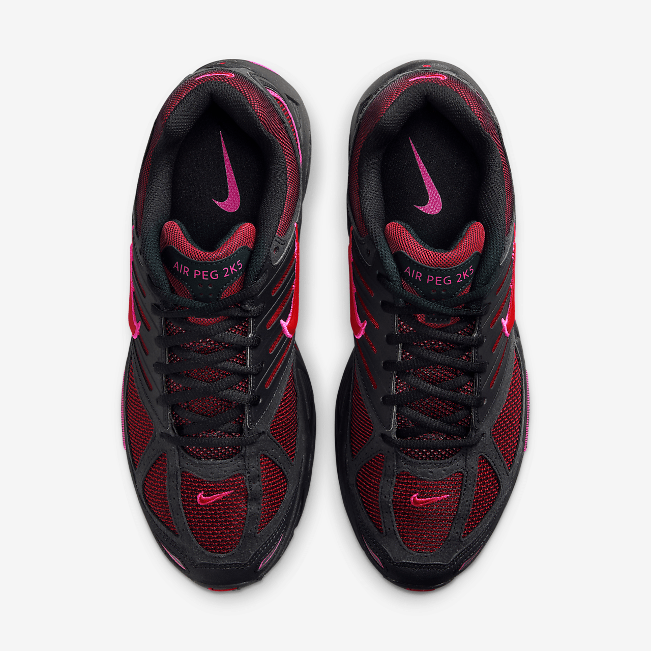 Nike Nike Air Pegasus 2005 sneaker Zwart/Fierce Pink/Fire Red