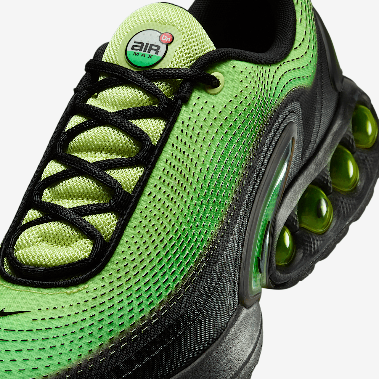 Nike Air Max DN sneaker Light Lemon Twist/Green Strike/Zwart/Zwart