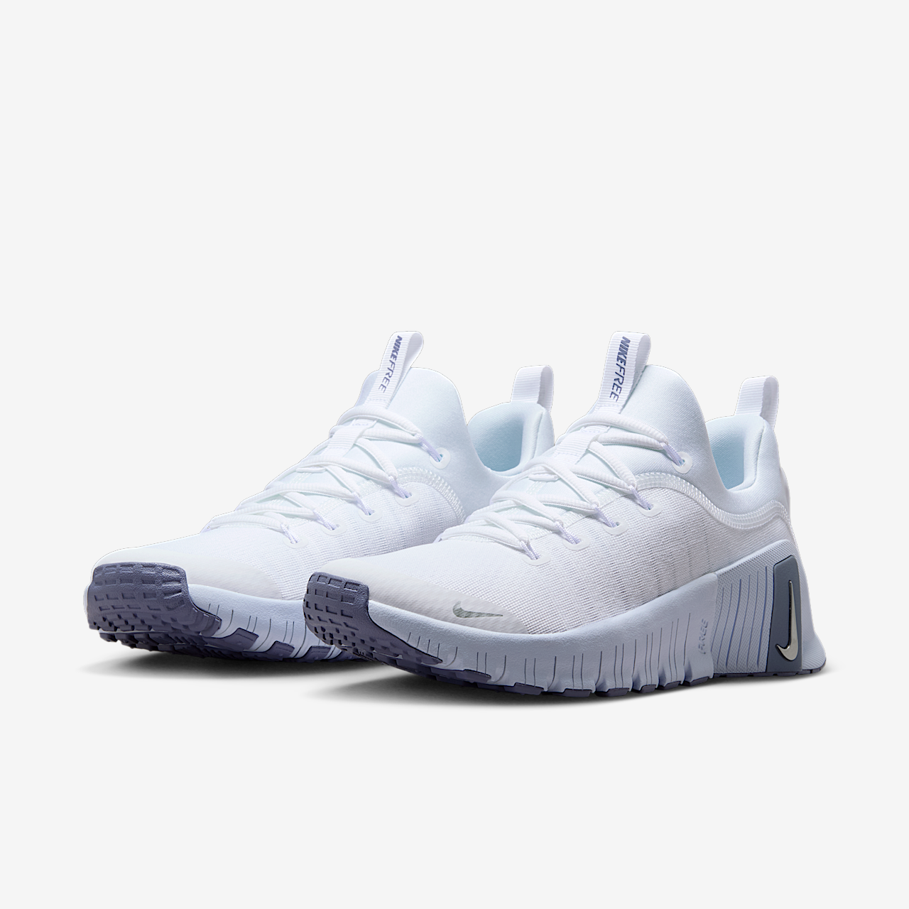 Nike Free sneaker Wit/Half Blue/Metallic Silver