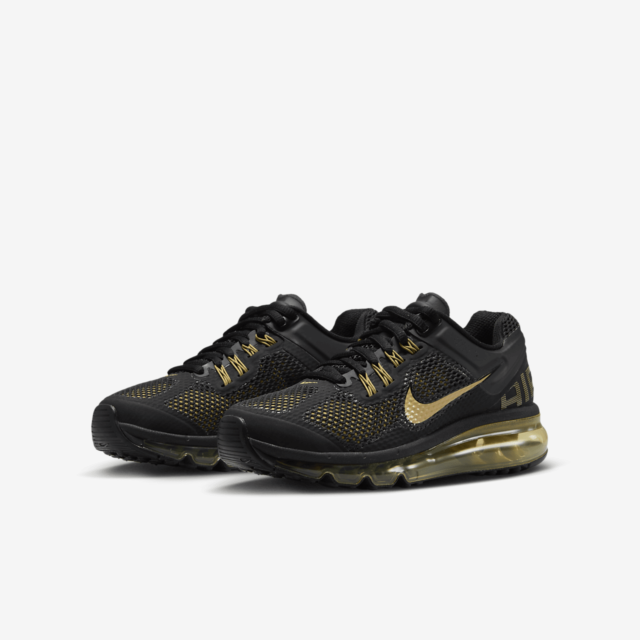 Nike Air Max sneaker Zwart/Infinite Gold/Metallic Gold