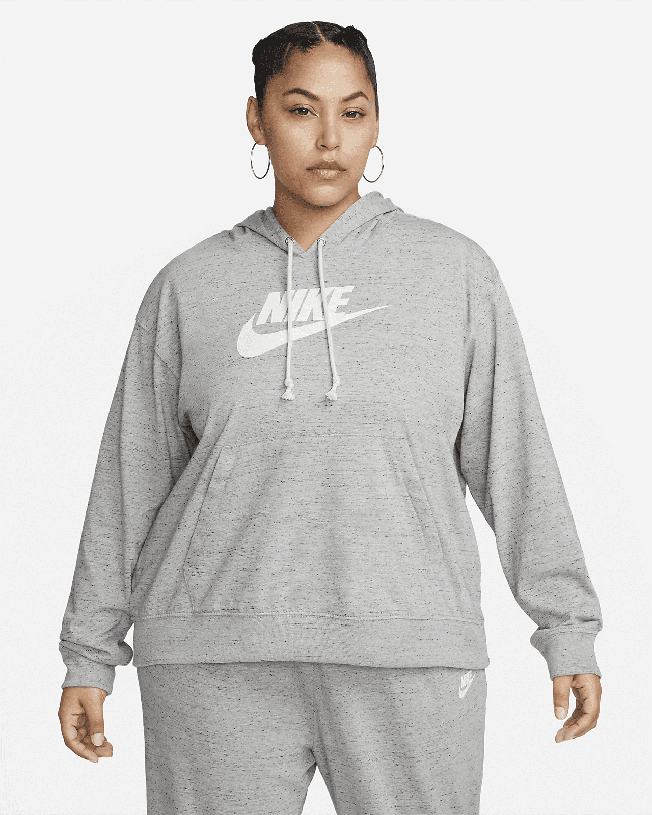 plus size sportswear gym vintage hoodie