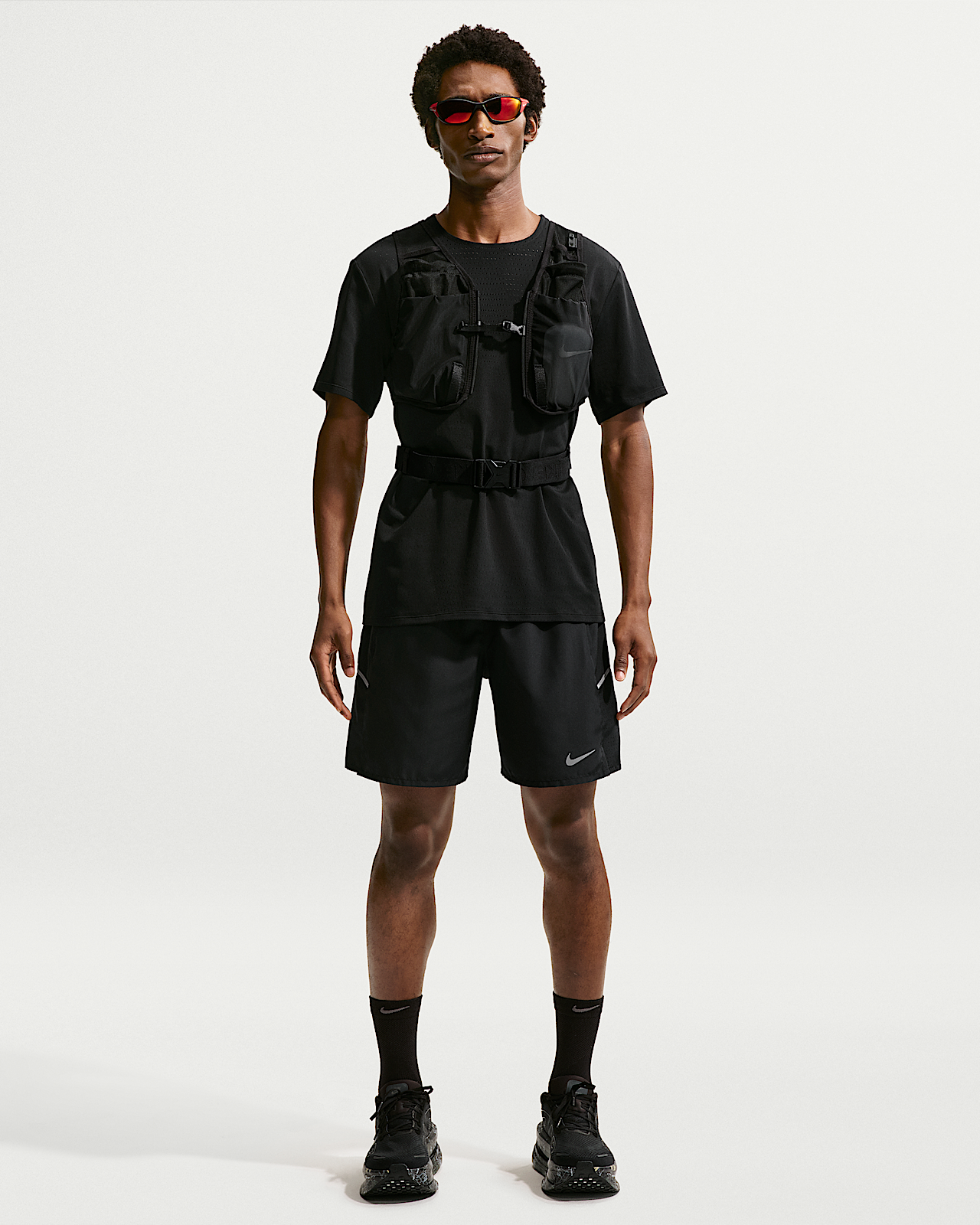 Мужские шорты Nike Miler Dri-FIT 2-in-1 7" Shorts для бега
