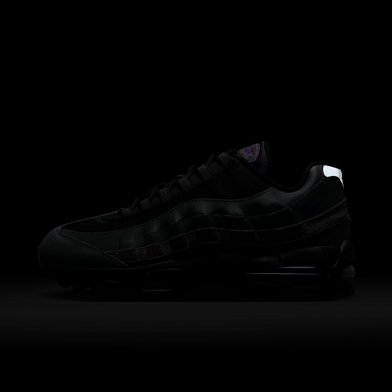 Nike Air Max sneaker Iron Grey/Wild Grape/Wit/Zwart