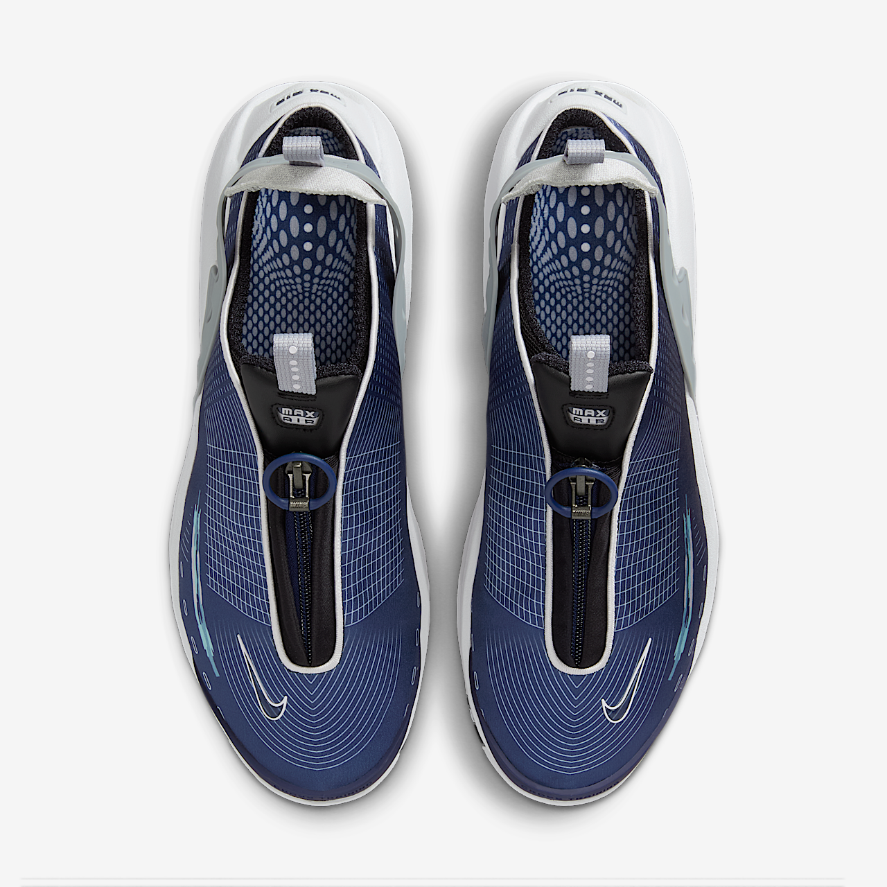 Nike Air Max sneaker Midnight Navy/Wolf Grey/Zwart/Wit