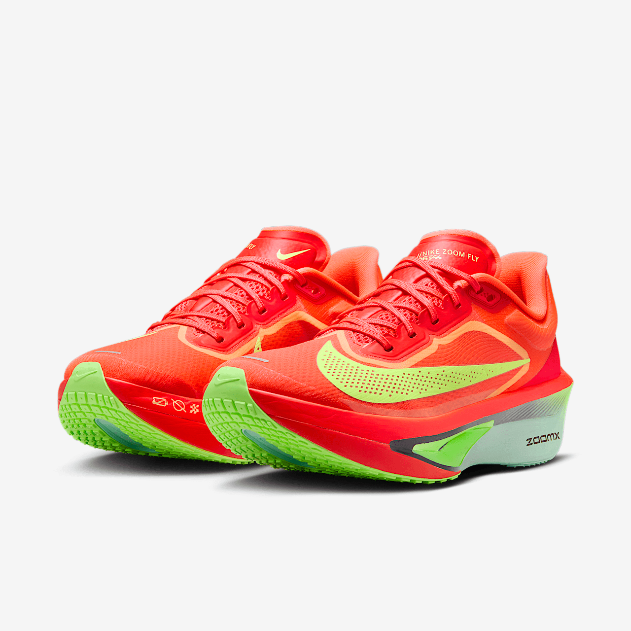 Nike  sneaker Bright Crimson/Lime Blast/Mint Foam/Cave Purple