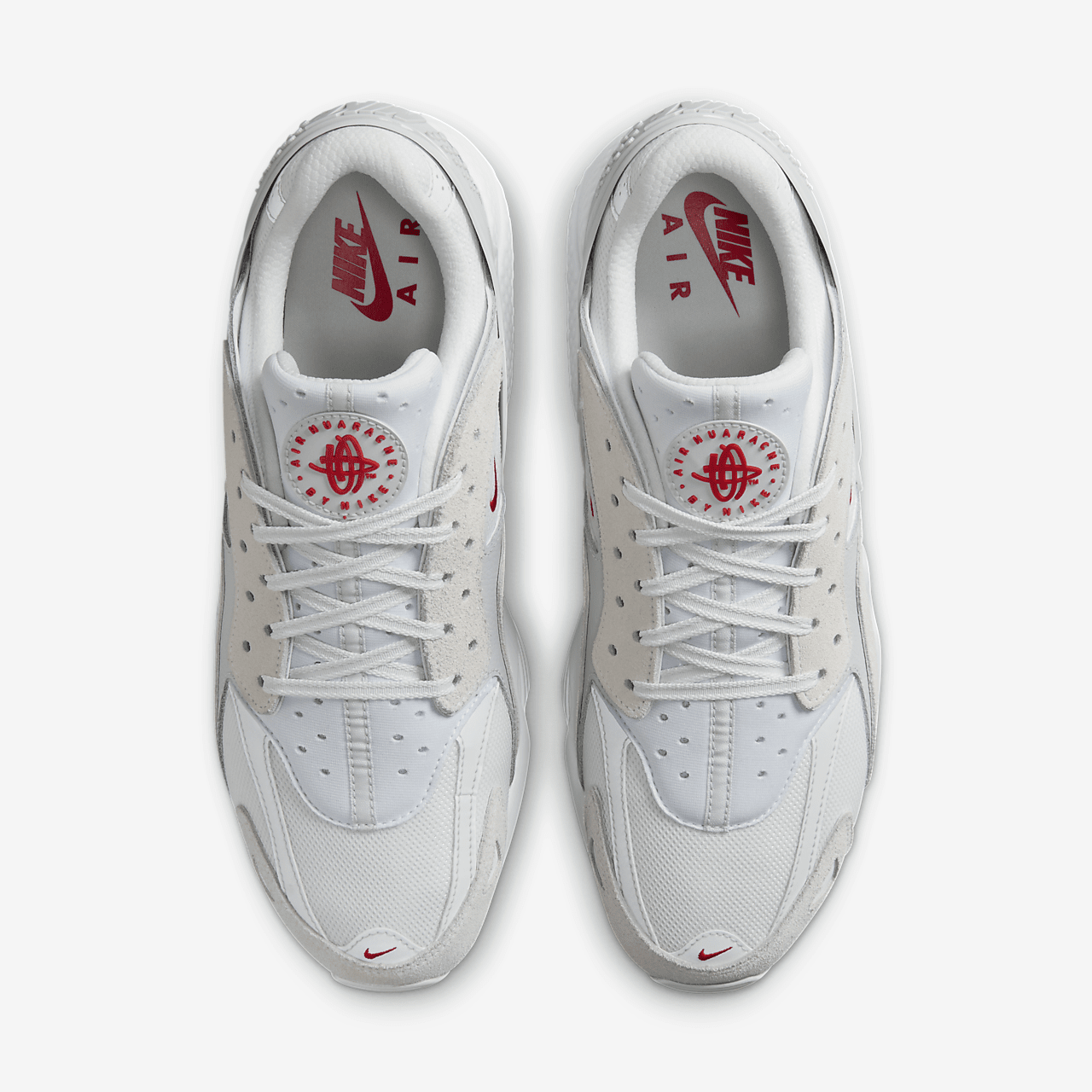 Nike Huarache sneaker Summit White/Photon Dust/Wit/University Red