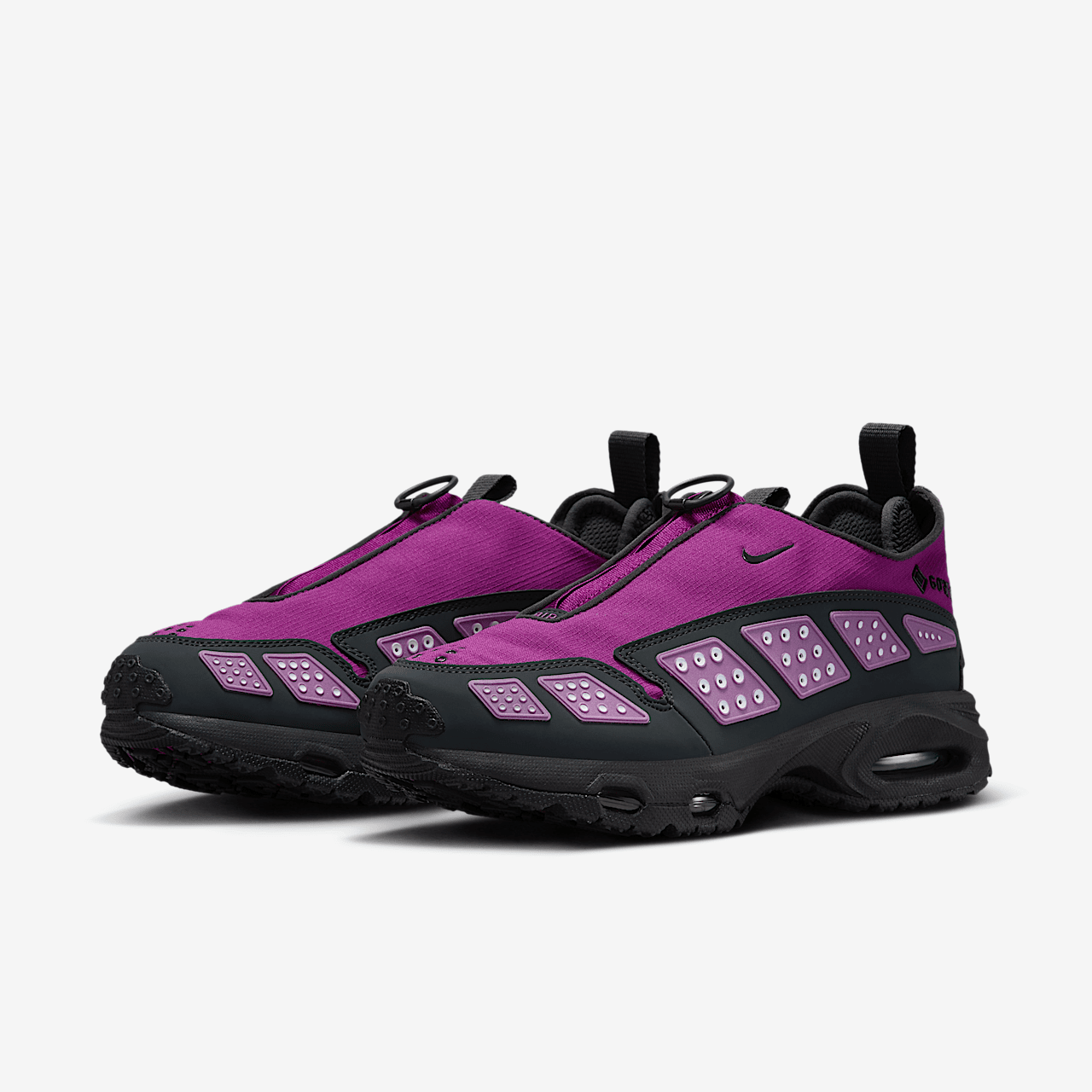 Nike Air Max SNDR sneaker Bold Berry/Ghost/Zwart/Dark Smoke Grey