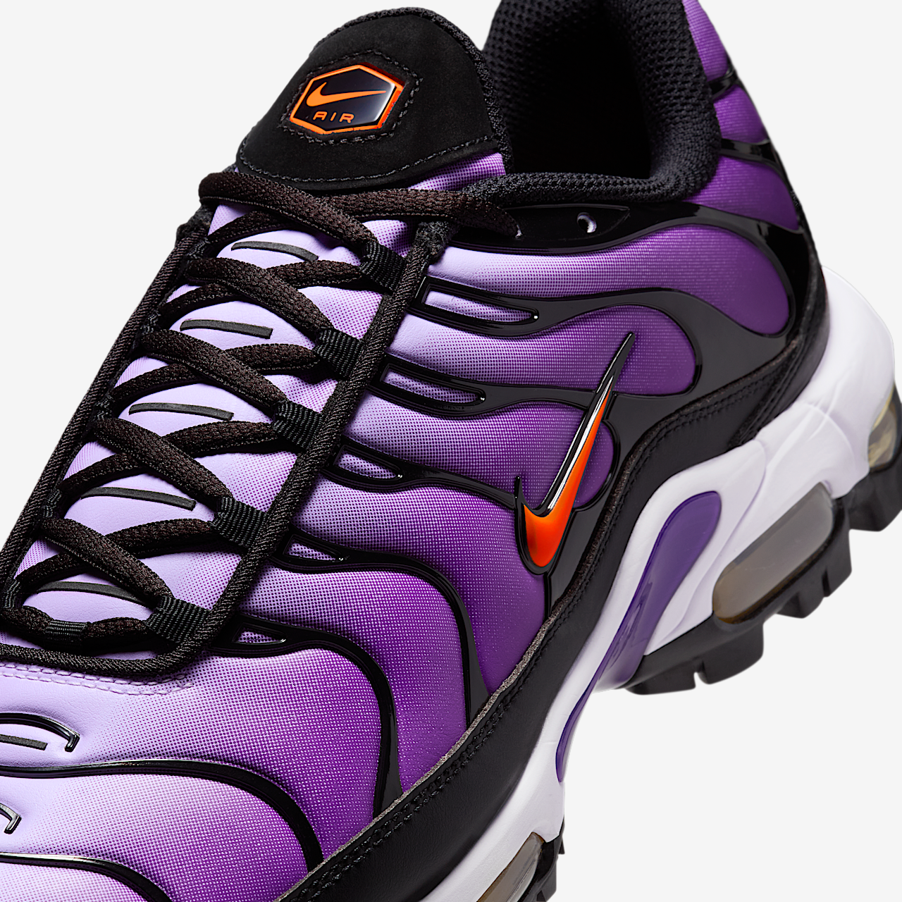Nike Air Max Plus sneaker Voltage Purple/Zwart/Total Orange