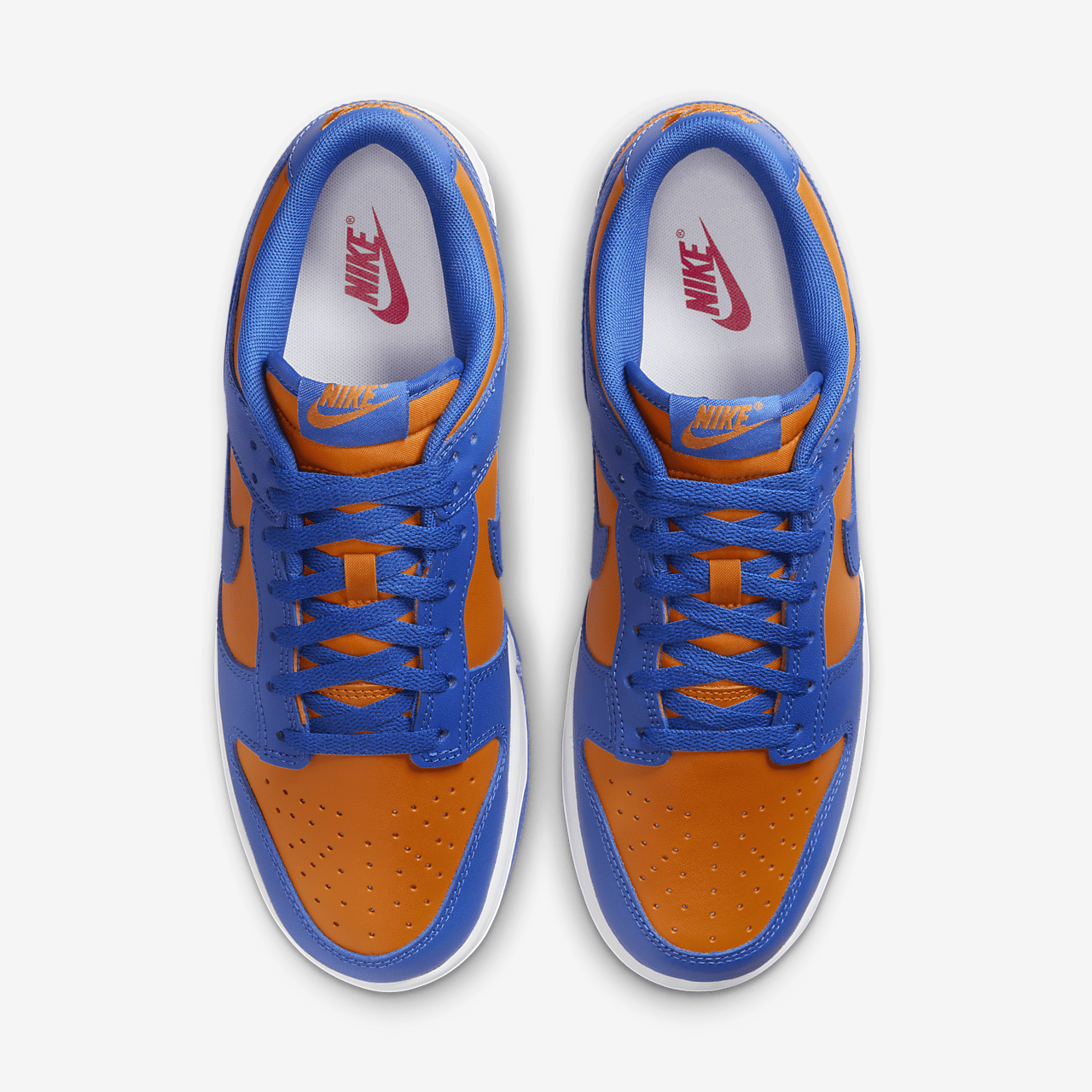 Nike Dunk Low sneaker Bright Ceramic/University Red/Wit/Team Royal