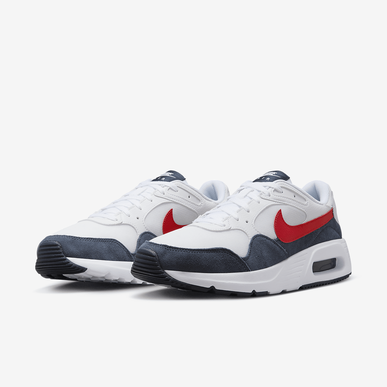 Nike Air Max SC sneaker Wit/Obsidian/University Red