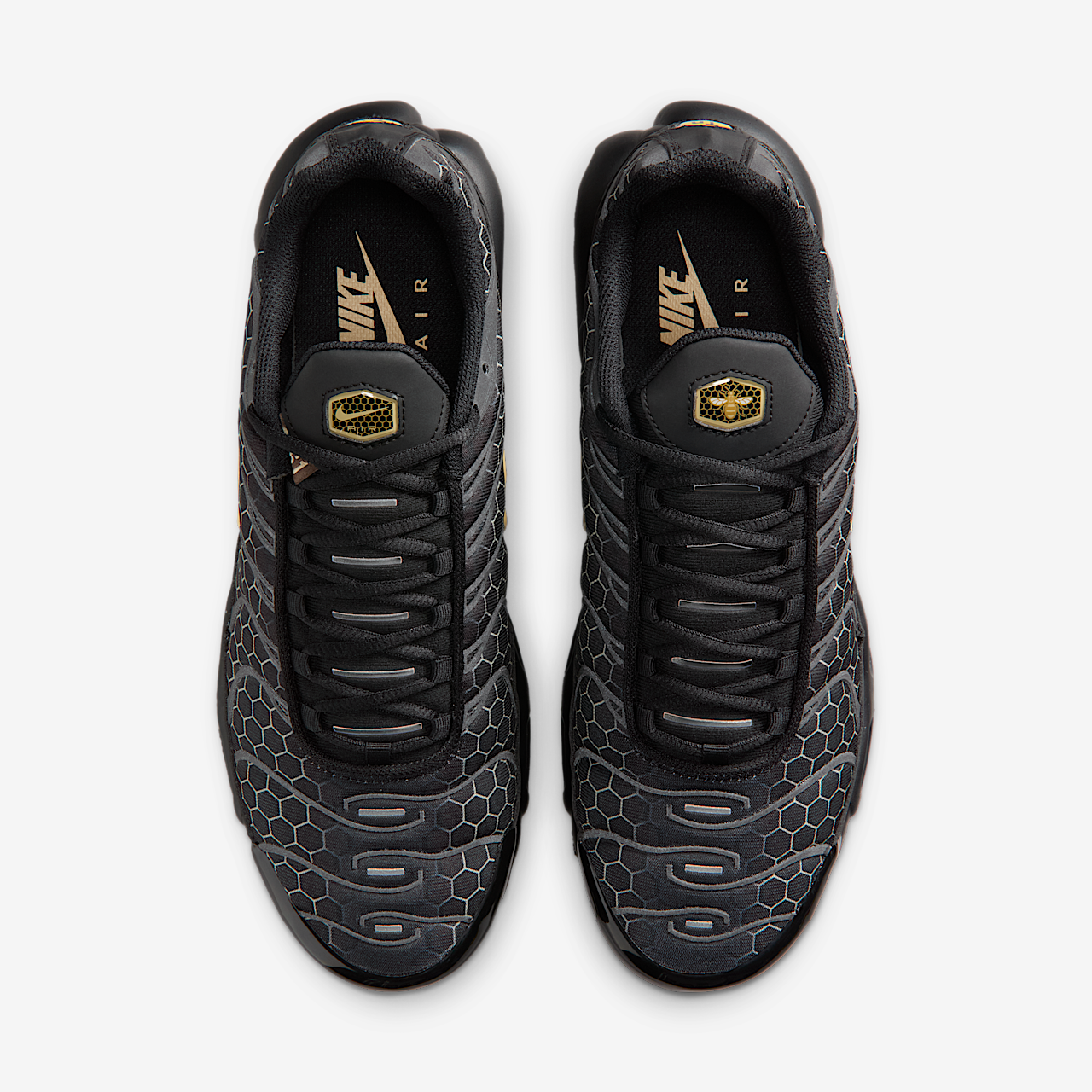 Nike Air Max Plus sneaker Zwart/Chalk/Baroque Brown/Linen