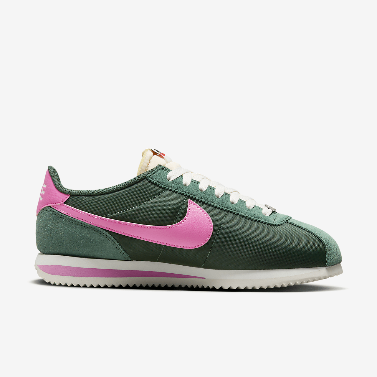 Nike Cortez sneaker Fir/Sail/Team Orange/Pinksicle