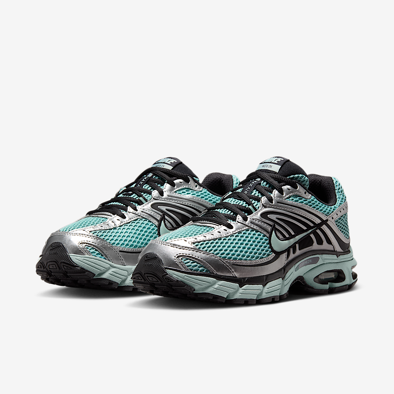 Nike Air Max sneaker Cannon/Zwart/Metallic Silver/Green Haze