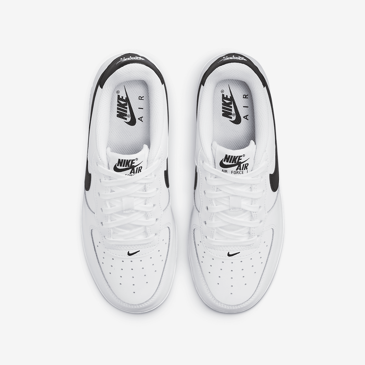 Nike Air Force 1 sneaker Wit/Zwart