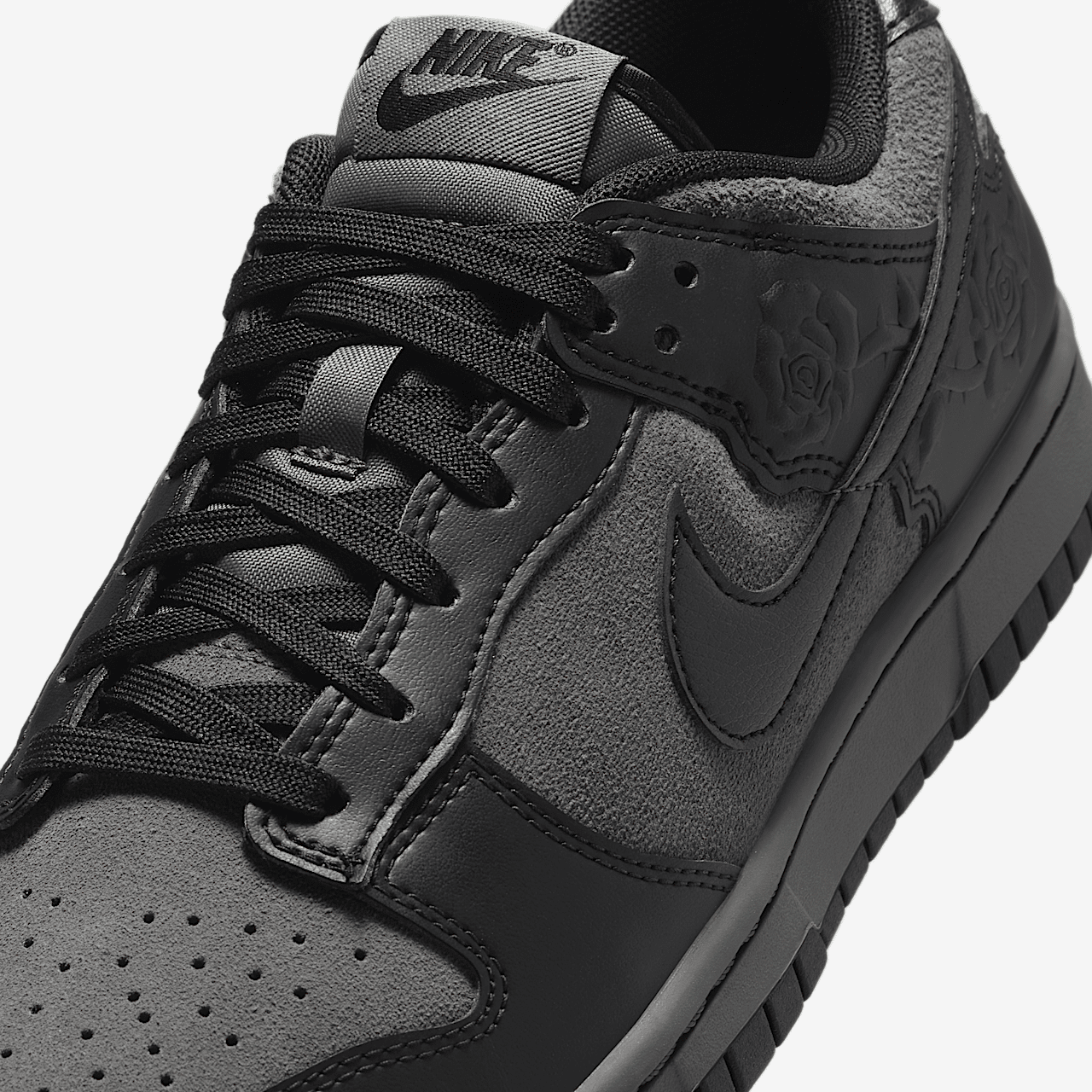 Nike Dunk Low sneaker Iron Grey/Iron Grey/Zwart