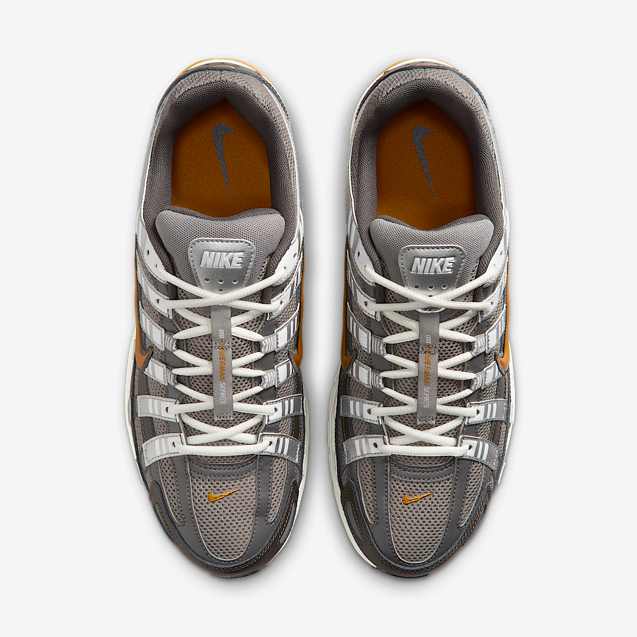 Nike P-6000 sneaker Medium Ash/Flat Pewter/Wit/Desert Ochre