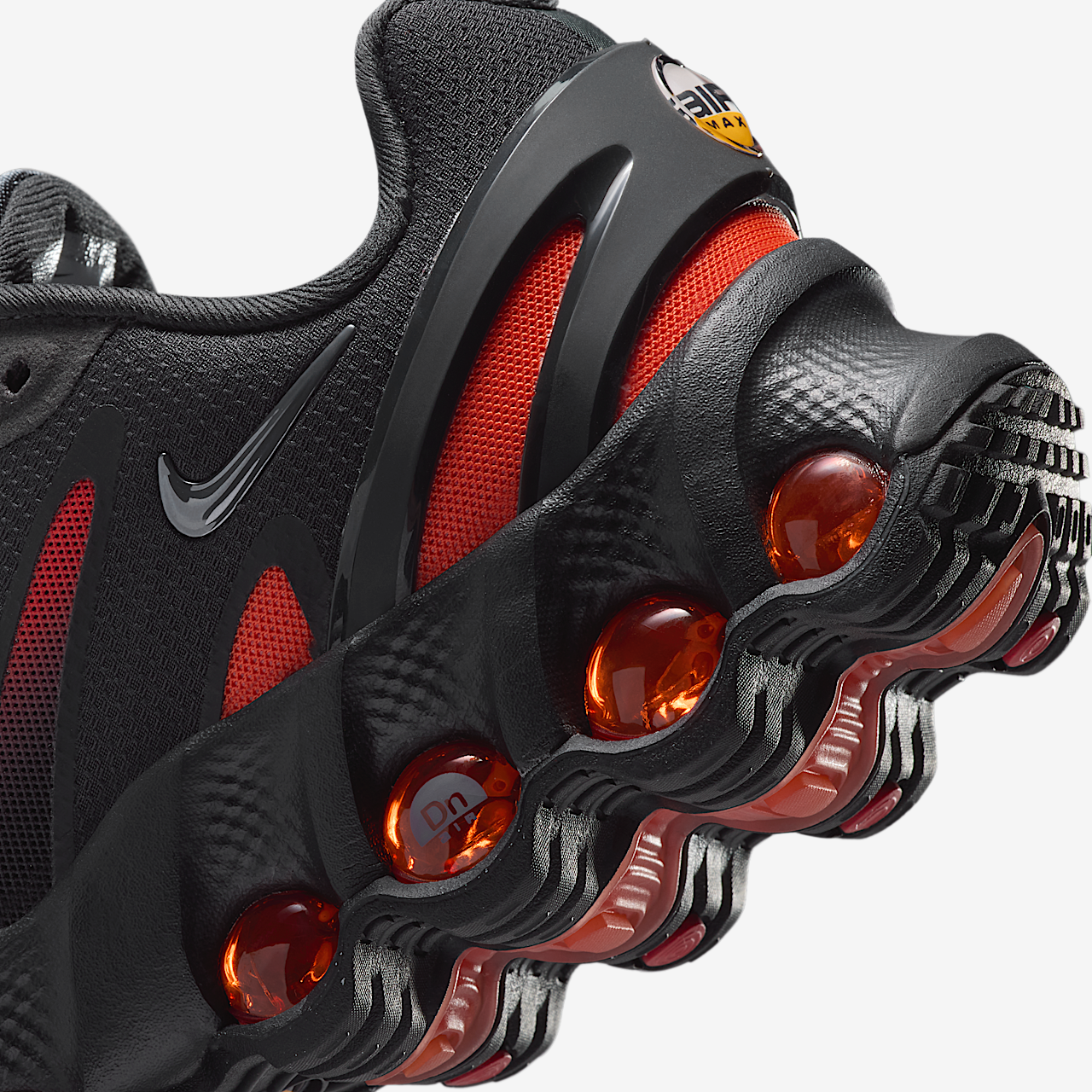 Nike Air Max DN sneaker Dark Smoke Grey/Zwart/Team Orange/Light Carbon