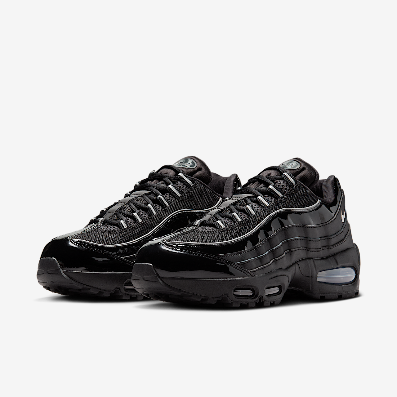 Nike Air Max sneaker Zwart/Reflect Silver/Wit/Metallic Silver