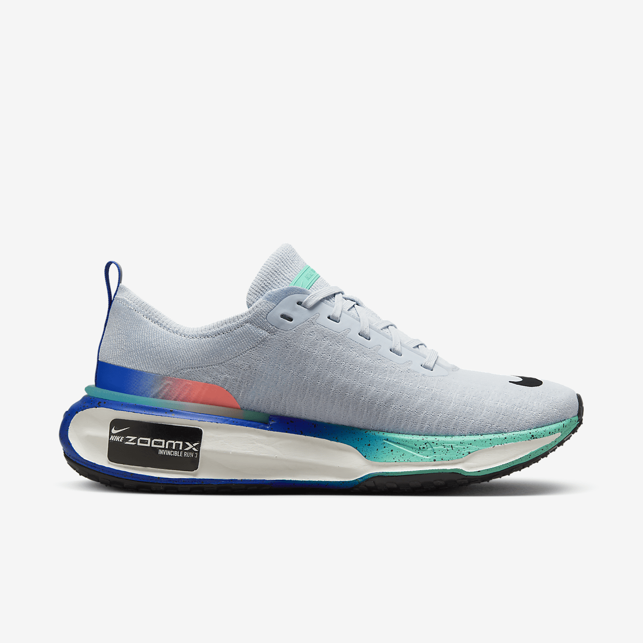 Nike  sneaker Pure Platinum/Bright Mango/Cool Mint/Zwart