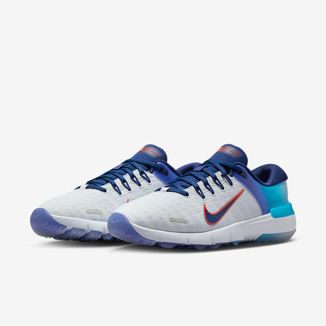 Nike Free sneaker Football Grey/Violet Wash/Blue Lightning/Blue Void