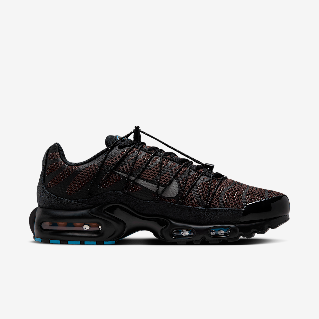 Nike Air Max Plus sneaker Baroque Brown/Zwart/University Blue/Zwart