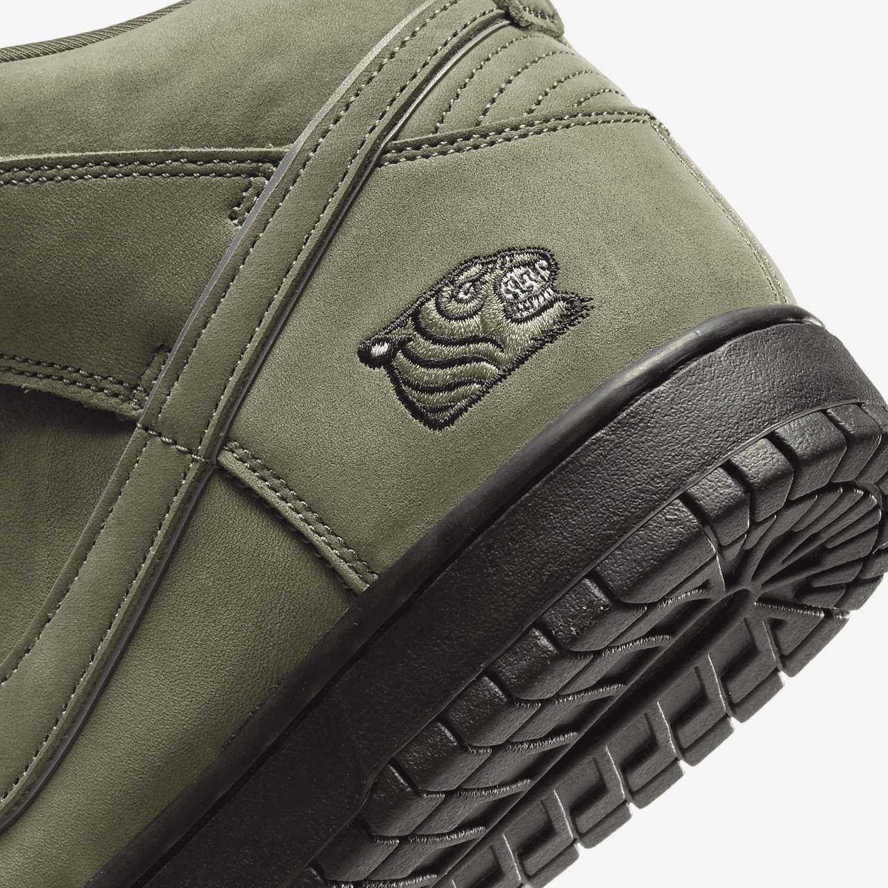 Nike Dunk High sneaker Medium Olive/Zwart/Meerkleurig