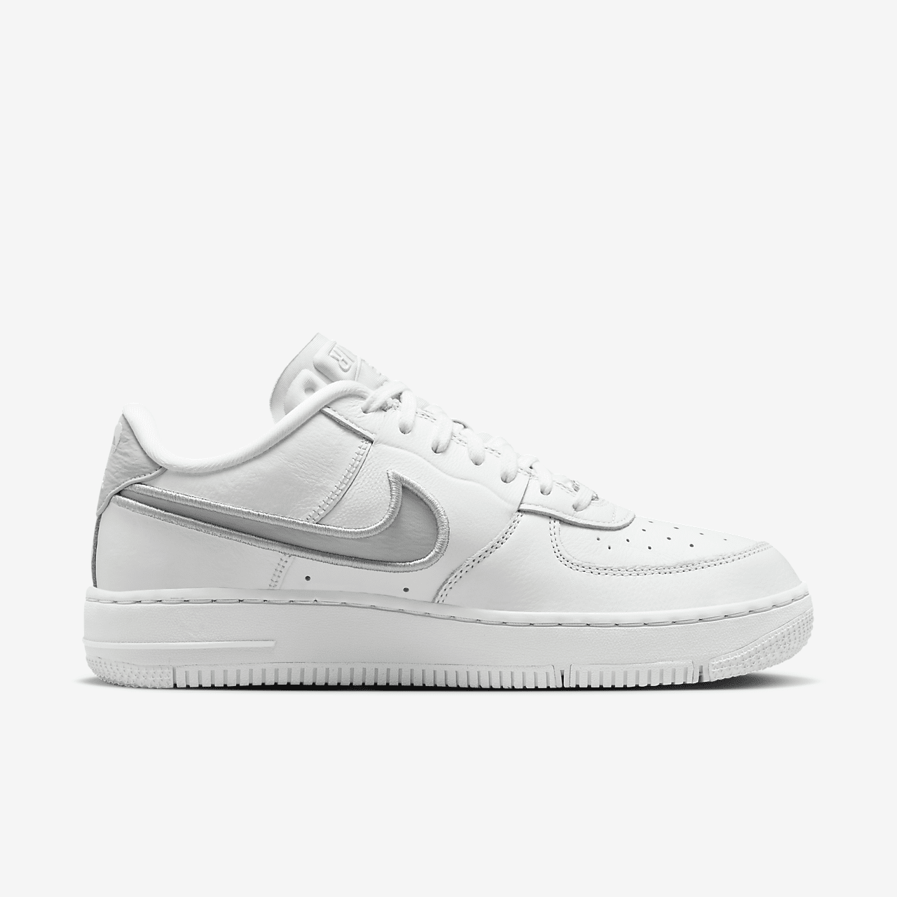 Nike Air Force 1 sneaker Summit White/Photon Dust/Metallic Silver