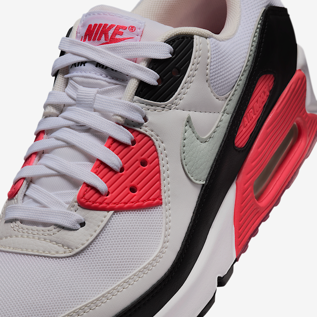 Nike Air max 90 sneaker Wit/Aster Pink/Zwart/Light Silver
