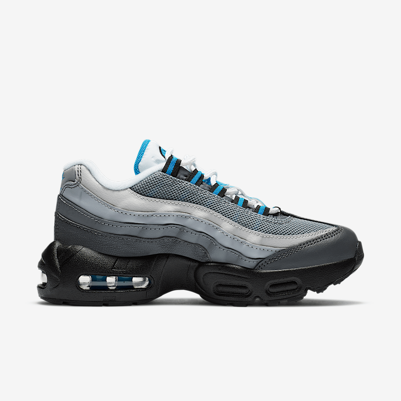 Nike Air Max 95 sneaker Dark Grey/Cool Grey/Wolf Grey/Laser Blue