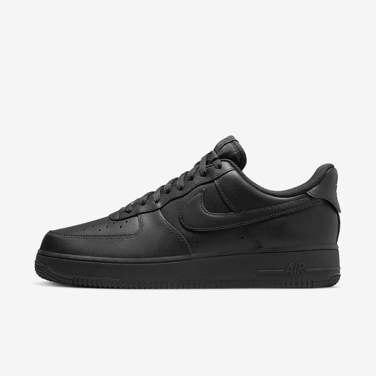 Nike Air Force 1 sneaker Zwart/Zwart/Zwart