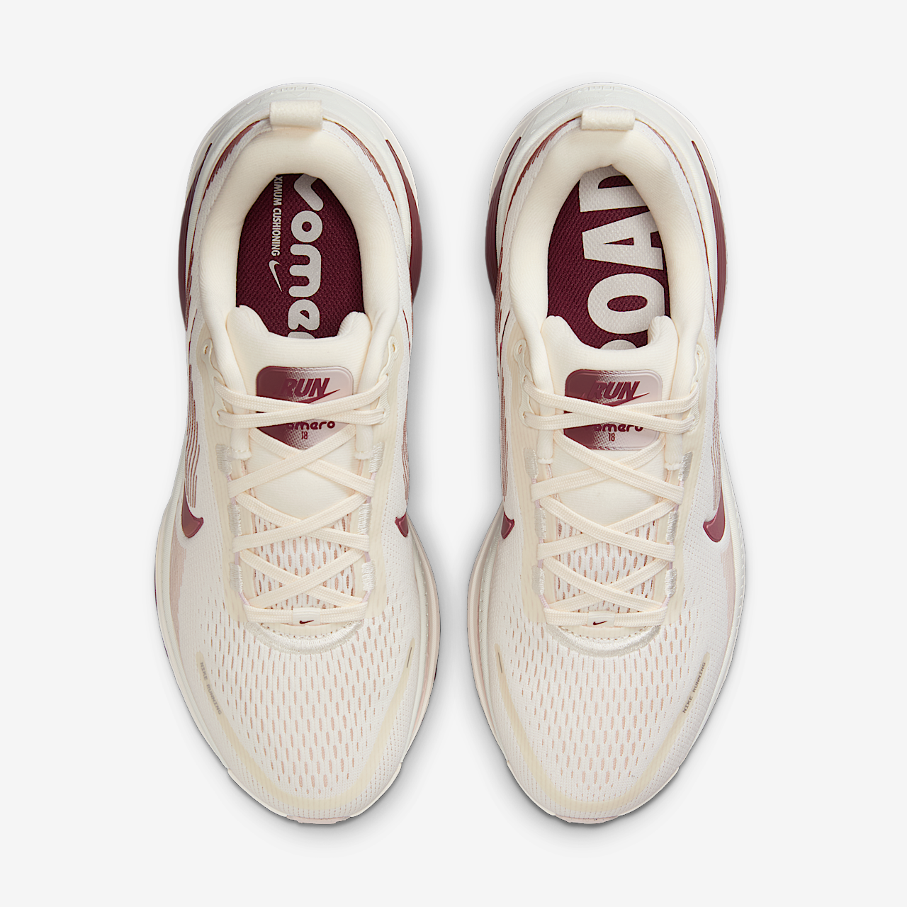 Nike Vomero sneaker Pale Ivory/Red Sepia/Silt Red/Dark Team Red