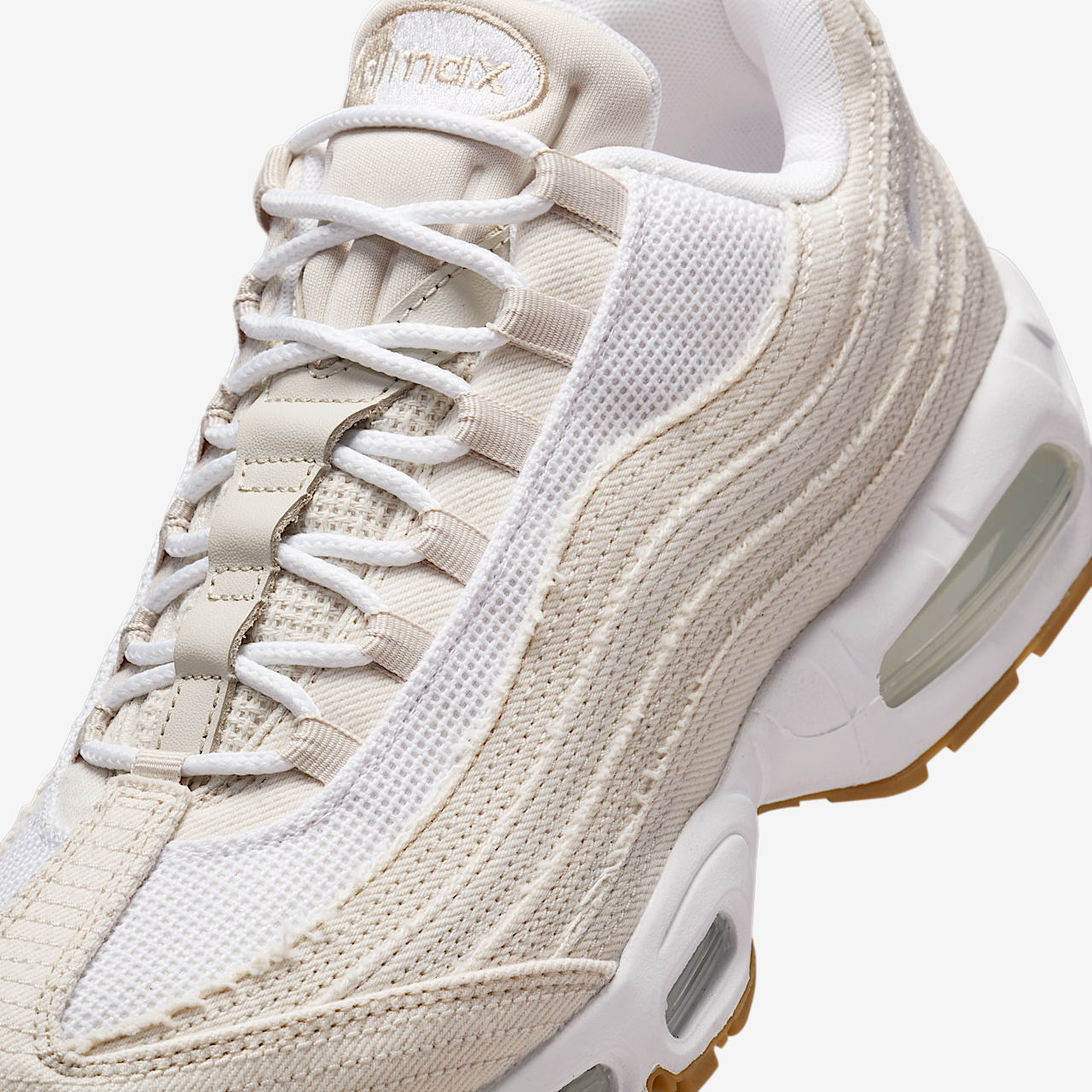 Nike Air Max sneaker Light Orewood Brown/Gym Red/Wit