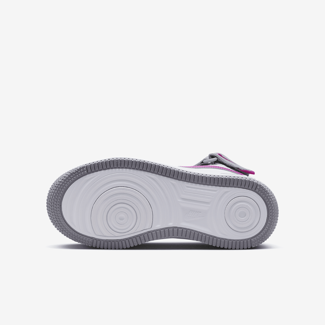 Nike Air Force 1 sneaker Cement Grey/Wit/Hot Fuchsia