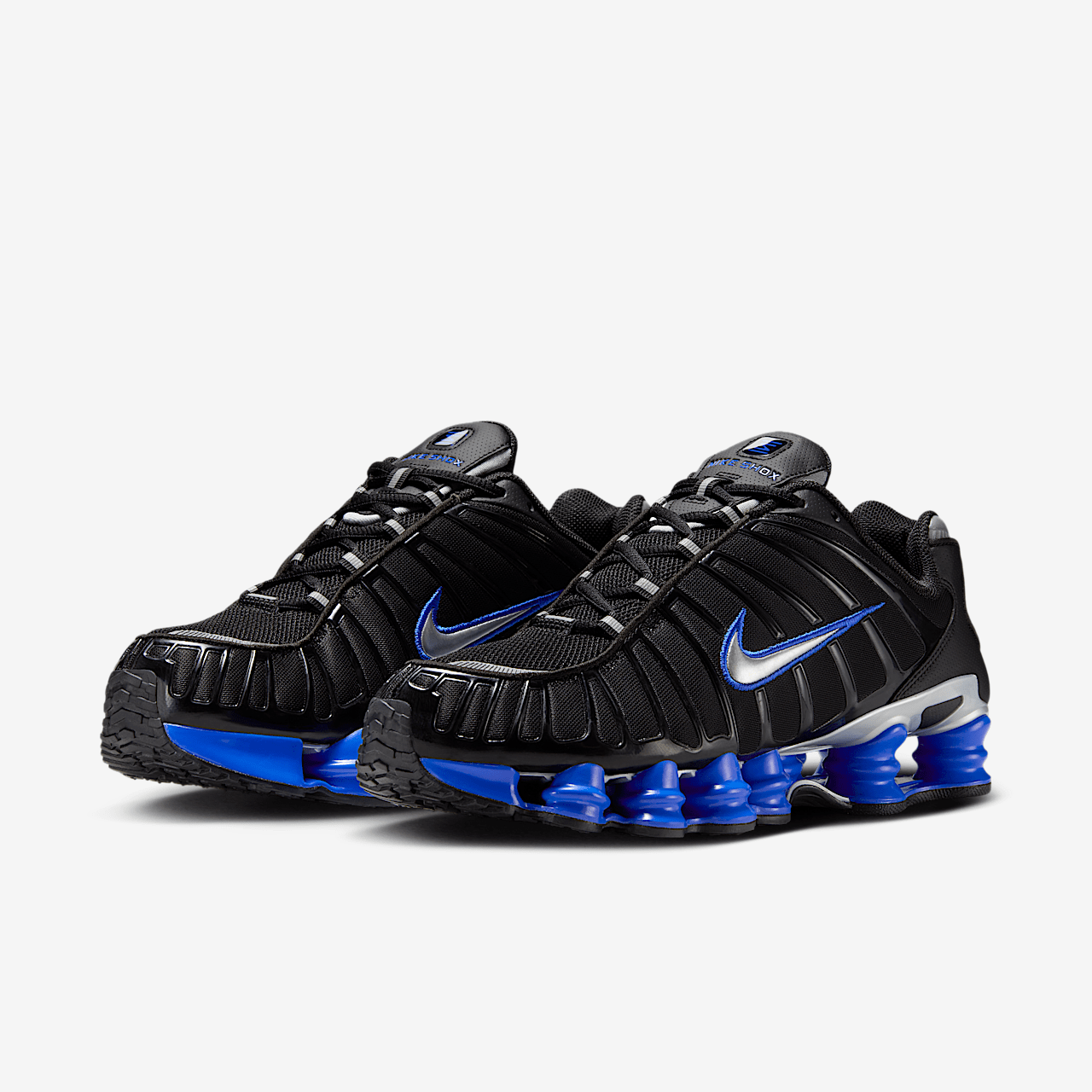 Nike Shox sneaker Zwart/Racer Blue/Metallic Silver