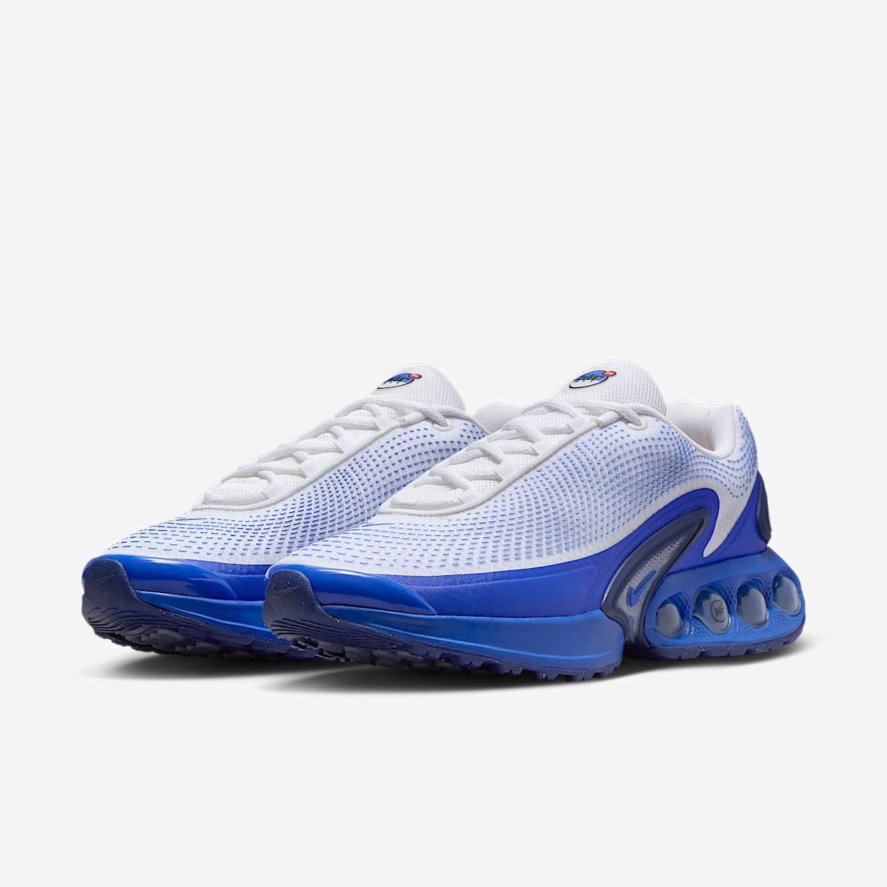 Nike Air Max DN sneaker Wit/Blue Void/Racer Blue