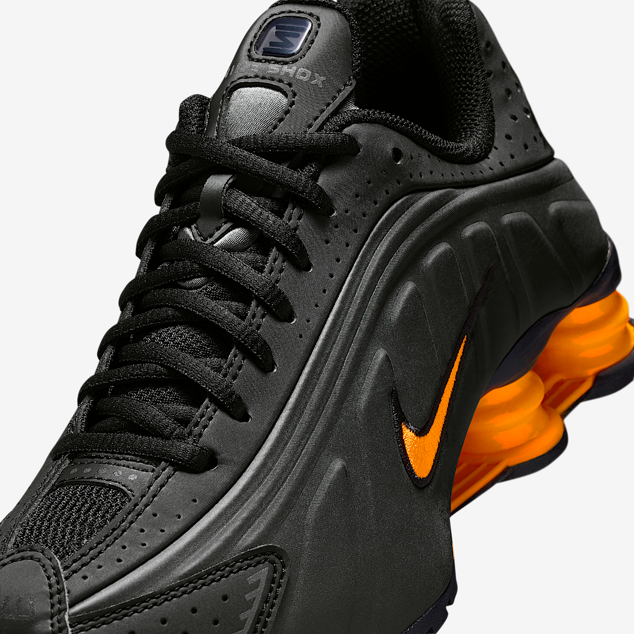 Nike Nike Shox sneaker Zwart/Zwart/Metallic Dark Grey/Bright Ceramic